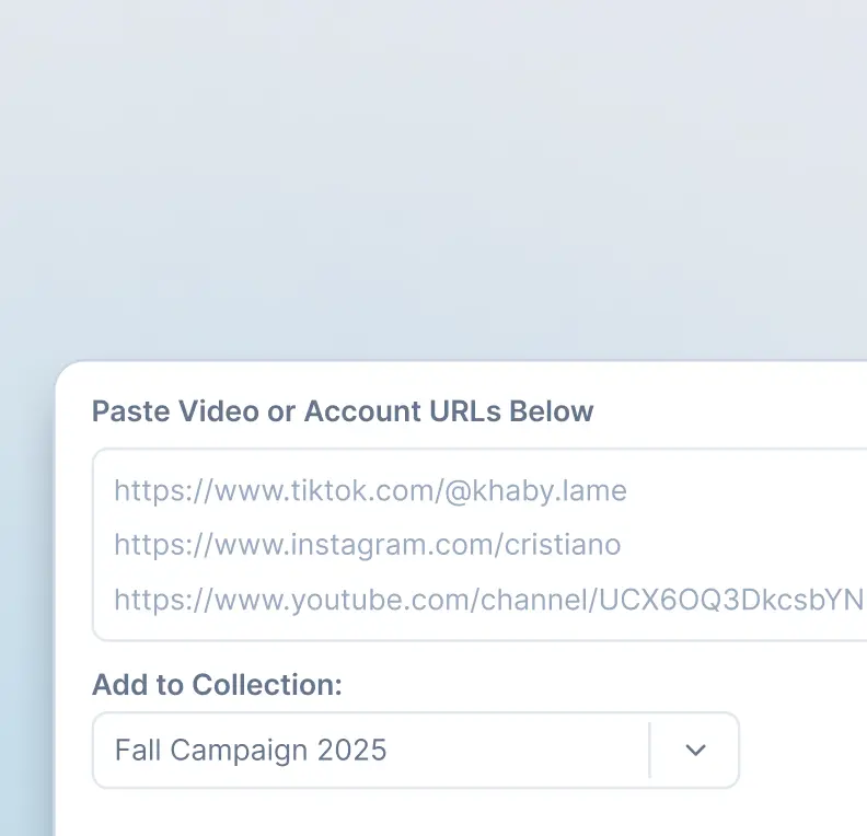 Track any account feature
